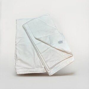 Restoration Hard 50W x 108L Brushed Cotton Twill Black Out Drapes. Set of 2